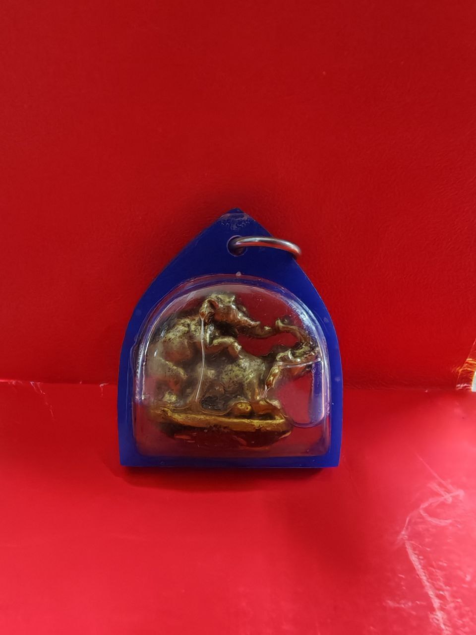 情人象伴侣泰国黄铜雕像Chang Pasom Khlong